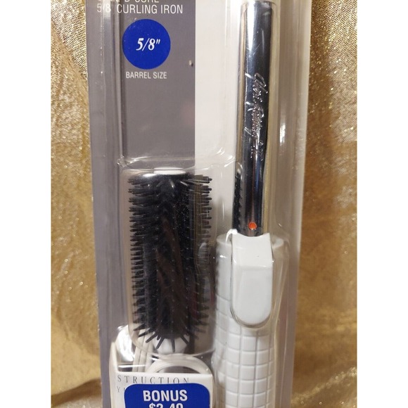 Vintage JHERI REDDING II 5/8" Speed Curl Curling Iron JRK 0745 NEW In Package - Picture 3 of 8